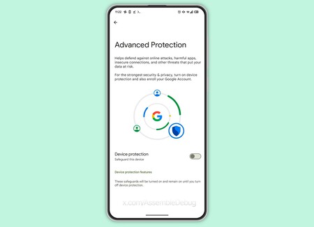 Porteccion Avanzada Android 16