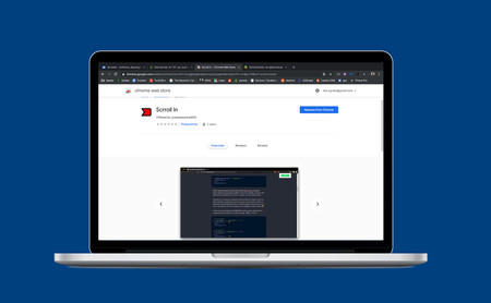 Scrroll In es una extensión para que nunca olvides por dónde te has quedado al navegar en una página web