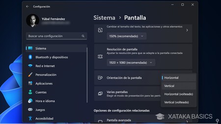 Windows, La guía para configurar el monitor de tu PC en “modo vertical”, Sistema operativo, Truco, Tecnología, nnda, nnni, DATA