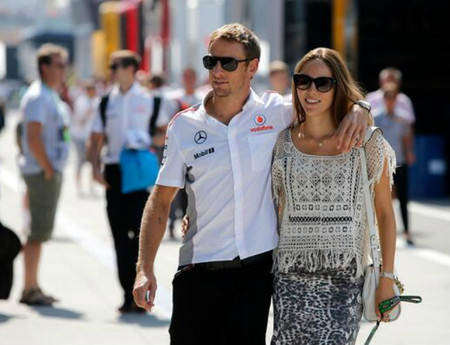 Jenson Button y Jessica Michibata, otros que se casan
