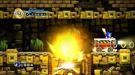 'Sonic the Hedgehog 4'. Imágenes de su segunda zona: Lost Labyrinth (actualizado)