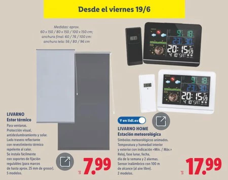 Estor Termico Folleto Lidl