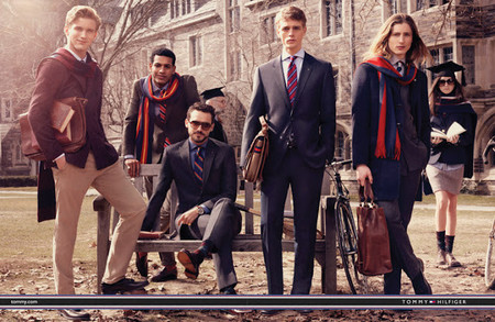 El estilo college de Tommy Hilfiger para este otoño en movimiento