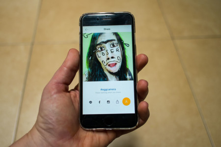 LINE pisa el terreno selfie y las máscaras 3D con Egg, un híbrido de MSQRD y Snapchat