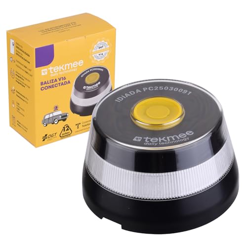 HIBRON TEKMEE Luz Emergencia V16 Homologada DGT con Geolocalización