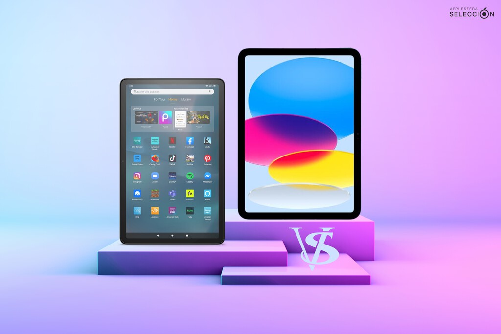Tablet Amazon Kindle Fire Max 11 VS iPad 10: características, diferencias y precios Tablet Amazon Kindle Fire Max 11 VS iPad 10: características, diferencias y precios