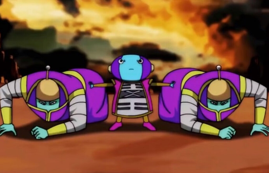 Miles de años antes del Torneo de Poder de Dragon Ball hubo un gran juego del escondite entre universos. Fue una debacle 