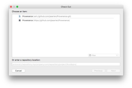Xcode 1