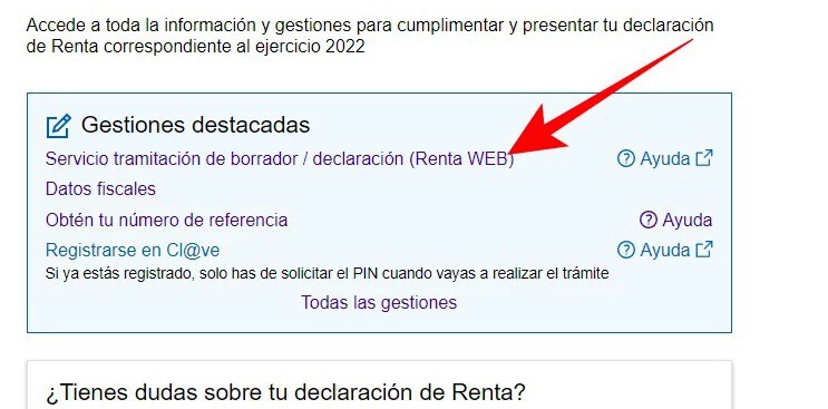 Así puedes hacer la declaración de la Renta 2023 por adelantado: el ...