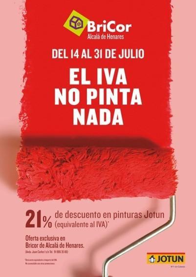 Solo hasta el jueves, las pinturas Jotun sin IVA en Bricor 