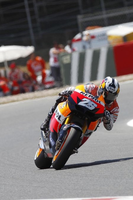 Dani Pedrosa en Catalunya 2010