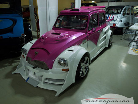 Dolorpasión en Antic Auto Alicante 2008: Citroën Dyane 6 "2CV Fast & 2CV Furious" Edition