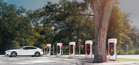 Tesla Supercharger Hero 2x