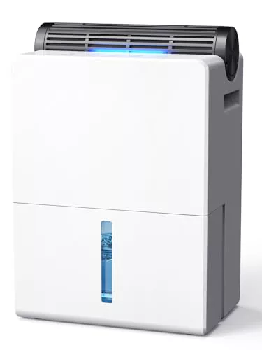 CONOPUPlus Deshumidificador 2700ML, Deshumificadores de Humedad, Potente y Silencioso, 800ml/día, Ideal para Habitaciones de hasta 20 m², Modo Noche, Temporizador, Descongelación Automática