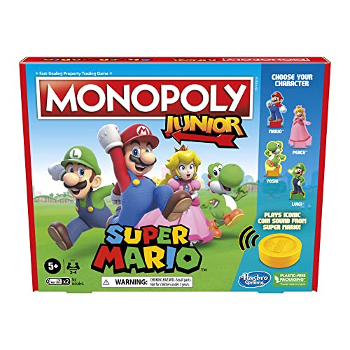 Hasbro Gaming Monopoly Junior: Super Mario