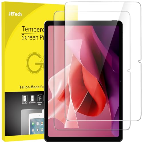 JETech Protector de Pantalla para Lenovo Idea Tab Pro 2025 / Tab P12 2023 (12,7 Pulgadas), Cristal Vidrio Templado 9H, HD Transparente, 2 Unidades