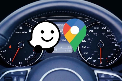 Maps Y Waze Velocimetro