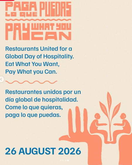 Pide lo que quieras, paga lo que puedas 2026: más de 100 restaurantes ofrecen comida a precio libre y tú decides cuánto pagar
