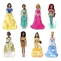 Set de ocho Princesas Disney