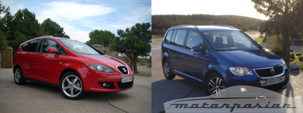 Comparativa: SEAT Altea XL 1.8 TFSI contra Volkswagen Touran 1.4 TSI (parte 3)