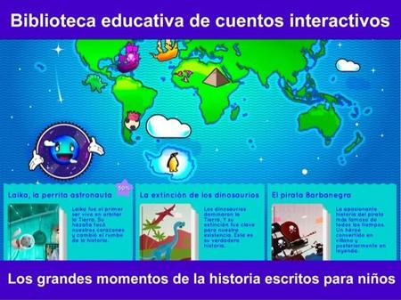 La aplicación Blue Planet Tales que enseña historia a los niños mientras se divierten