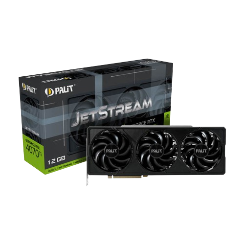 Tarjeta Gráfica Palit GeForce RTX 4070 Ti JetStream 12GB GDDR6X DLSS3

