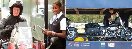 Viajar en tren con tu moto, misión imposible en España