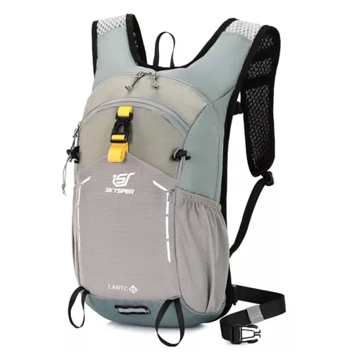 SKYSPER Mochila de Senderismo 15L Ligero Transpirable 