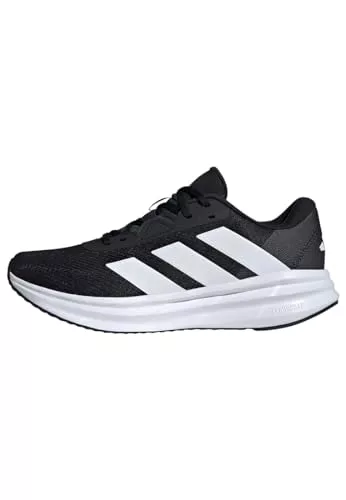 adidas Hombre Galaxy 7 Running Shoes, Core Black/Cloud White/Carbon