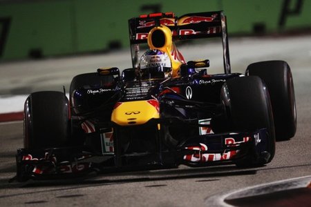 GP de Singapur F1 2011: una victoria, un punto para Sebastian Vettel