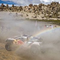 Victoria de etapa de Carlos Sainz en la llegada a Bolivia 