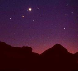 Planetas observables en julio