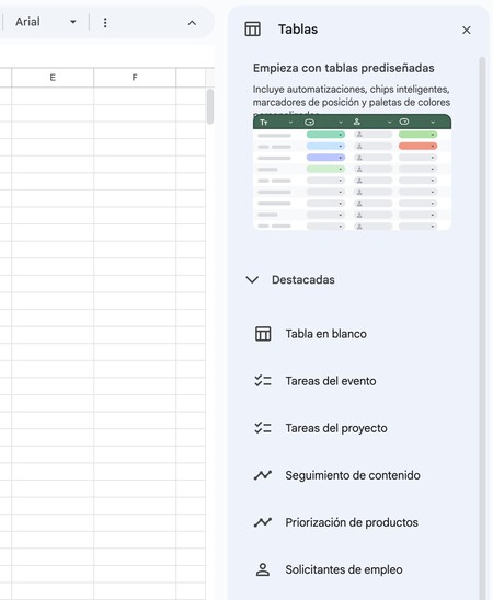 Tablas