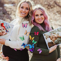 Dos madres vivieron casi al mismo tiempo la pérdida de sus hijas, el dolor las unió y ahora ambas esperan un bebé arcoíris 