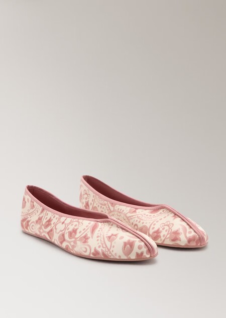 Zapatos Japoneses Bailarinas Bonitas Elegantes Mango Verano Tendencia