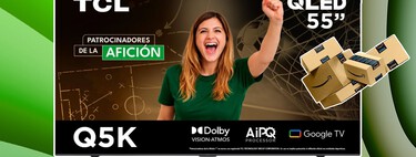 Gracias a esta promoción de Amazon México, esta pantalla TCL QLED de 55 pulgadas ya se puede comprar en 278 pesos al mes 