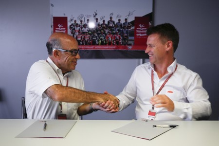 KTM firma con Dorna por cinco temporadas
