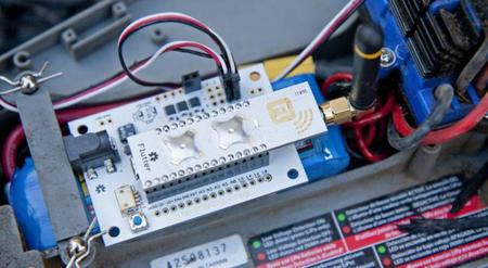 Flutter, arduino con capacidades inalámbricas y rango de comunicación de 1 km
