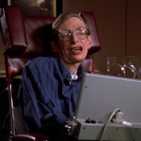 Star Trek lleva casi mil episodios y solo una persona real ha aparecido interpretándose a sí misma. Esa persona es Stephen Hawking 