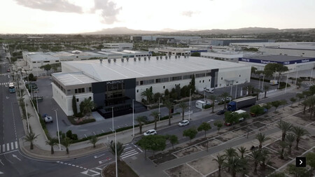 Imagen aérea de la fábrica de PLD Space en Elche