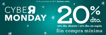 Cyber Monday en Toys Rus: 20% de descuento sin pedido mínimo