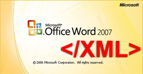 Word 2007 sin XML