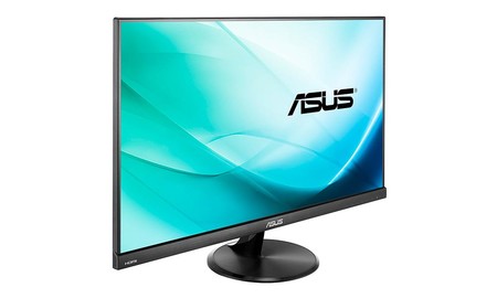 Esta mañana en Mediamarkt, con el monitor Full HD de 27\