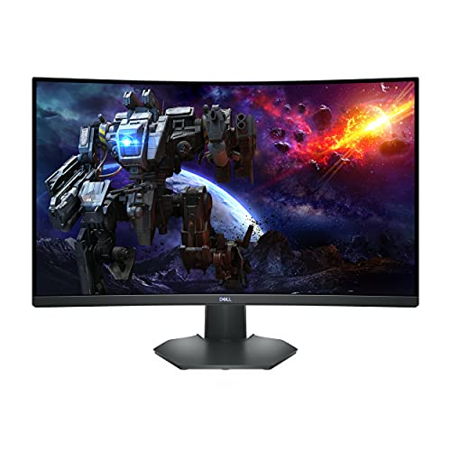 Dell S3222DGM 31.5" QHD (2560x1440) 1800R Monitor Gaming Curvo, 165Hz, VA, 2ms, AMD FreeSync Premium, 99% sRGB, DisplayPort, 2x HDMI, Negro