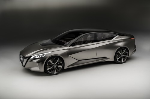 Nissan Vmotion 2.0 Concept, así serán los futuros sedanes de la marca japonesa