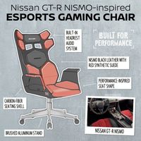 Nissan diseña sillas para gamers inspiradas en sus vehículos