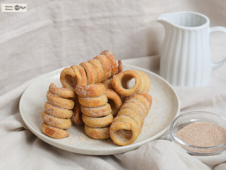 Tirabuzones dulces, una receta tradicional de Cuaresma