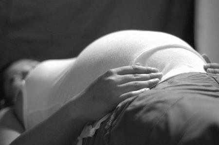 fotografía de embarazada