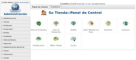 Gestor CMS VirtueMart