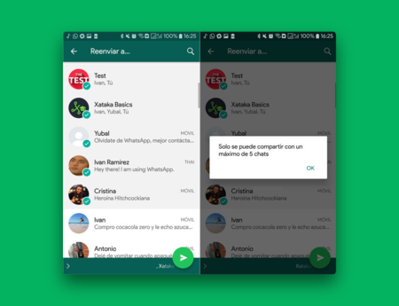 Whatsapp Limite Reenviar Mensajes
